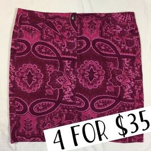 Ann Taylor pink skirt size 14